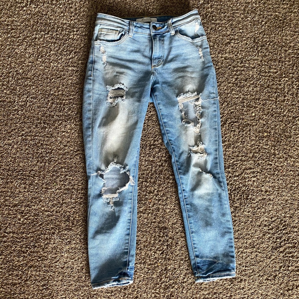 ripped jeans